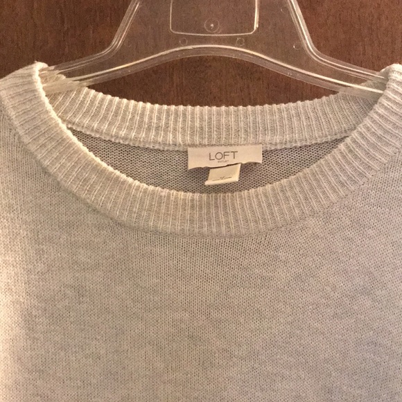 Loft sweater oatmeal color like new! - Picture 4 of 5